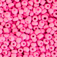 Glasperlen rocailles 8/0 (3mm) Bubble gum pink